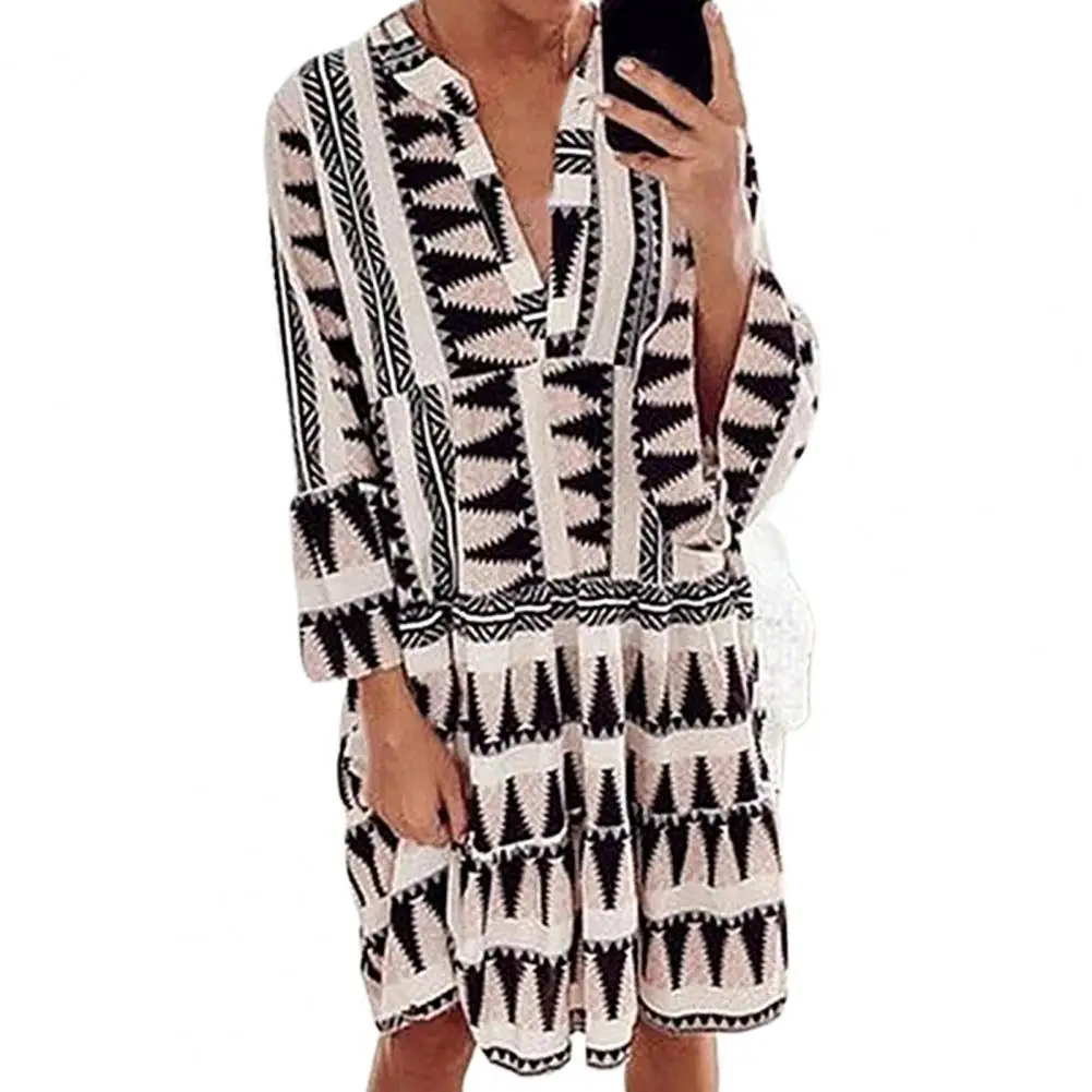 Women Fashion Sexy Deep V Neck Mini Dress Leopard Floral Print Puff Sleeve Swing Hem Casual Dress Streetwear
Women Fashion Sexy Deep V Neck Mini Dress Leopard Floral Print Puff Sleeve Swing Hem Casual Dress Streetwear
