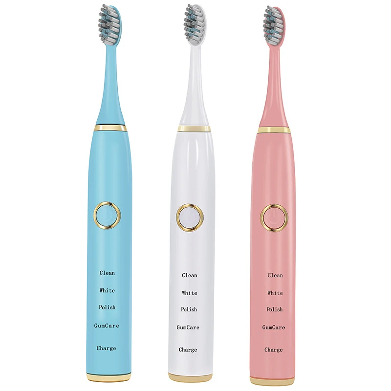 Electric Toothbrushes for Adults Smart Timer Rechargeable Whitening Fine Fur Toothbrush IPX7 Waterproof 4 Brush Head
Electric Toothbrushes for Adults Smart Timer Rechargeable Whitening Fine Fur Toothbrush IPX7 Waterproof 4 Brush Head