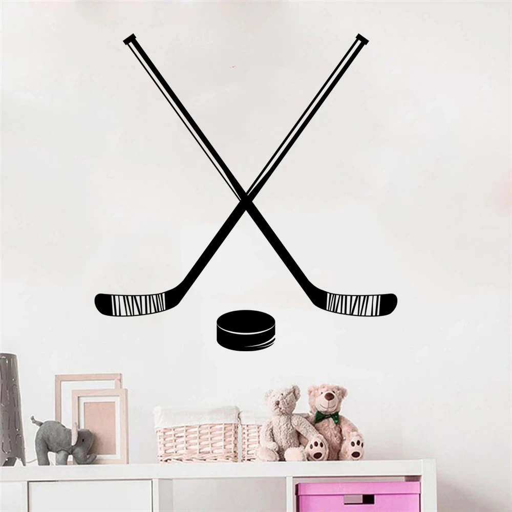 Wall Decals Ice Hockey Player Stickers Removable Murals Vinyl Hockey Stick Sports Home Livingroom Decoration Poster DW21889
Wall Decals Ice Hockey Player Stickers Removable Murals Vinyl Hockey Stick Sports Home Livingroom Decoration Poster DW21889