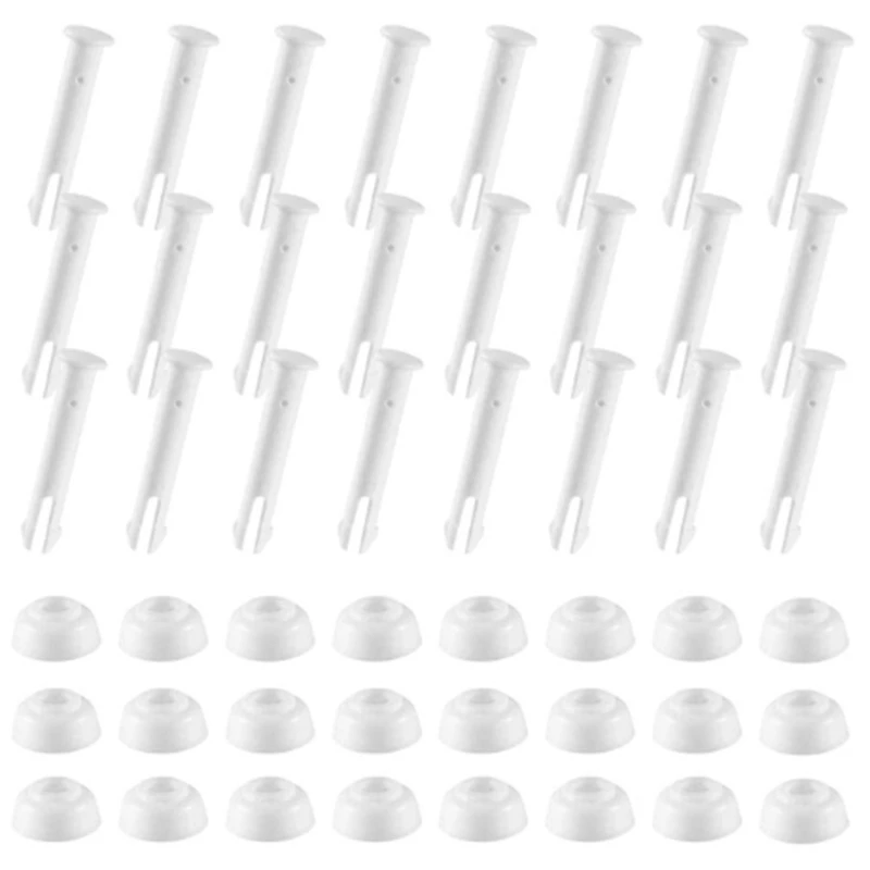 24Pcs ABS Pool Joint Pins, 6cm/2.36in Cap Set Seals for Intex Swimming Pool Replacement Parts 28270-28273
24Pcs ABS Pool Joint Pins, 6cm/2.36in Cap Set Seals for Intex Swimming Pool Replacement Parts 28270-28273