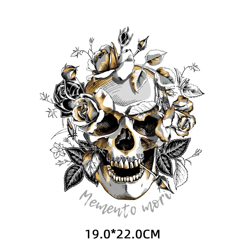 Skull Patches on Punk Clothes Thermal Stickers Stripe on T-shirt Diy Iron-on Transfers for Clothing Thermoadhesive Patch Badges
Skull Patches on Punk Clothes Thermal Stickers Stripe on T-shirt Diy Iron-on Transfers for Clothing Thermoadhesive Patch Badges