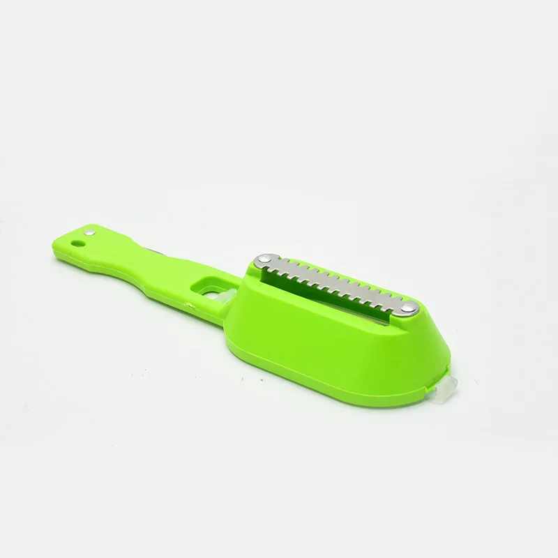 Stainless Steel Fish-scale Planer with Cover Scrape Fish-scale Applicator Fish-scale Slicer Planer Fish-scale Brush KitchenTools
Stainless Steel Fish-scale Planer with Cover Scrape Fish-scale Applicator Fish-scale Slicer Planer Fish-scale Brush KitchenTools
