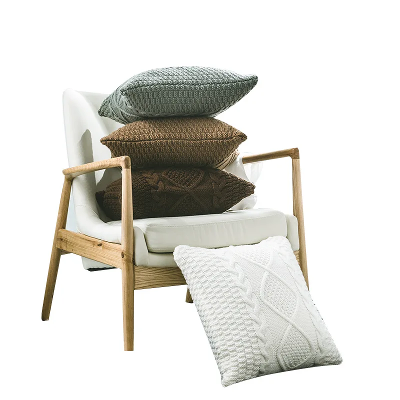 ZENGIA Super Soft Cushion Cover Solid Color Diamond Delicate Fried Dough Twist Knit Pillow Case Nordic Style Sofa Couch Decor
ZENGIA Super Soft Cushion Cover Solid Color Diamond Delicate Fried Dough Twist Knit Pillow Case Nordic Style Sofa Couch Decor