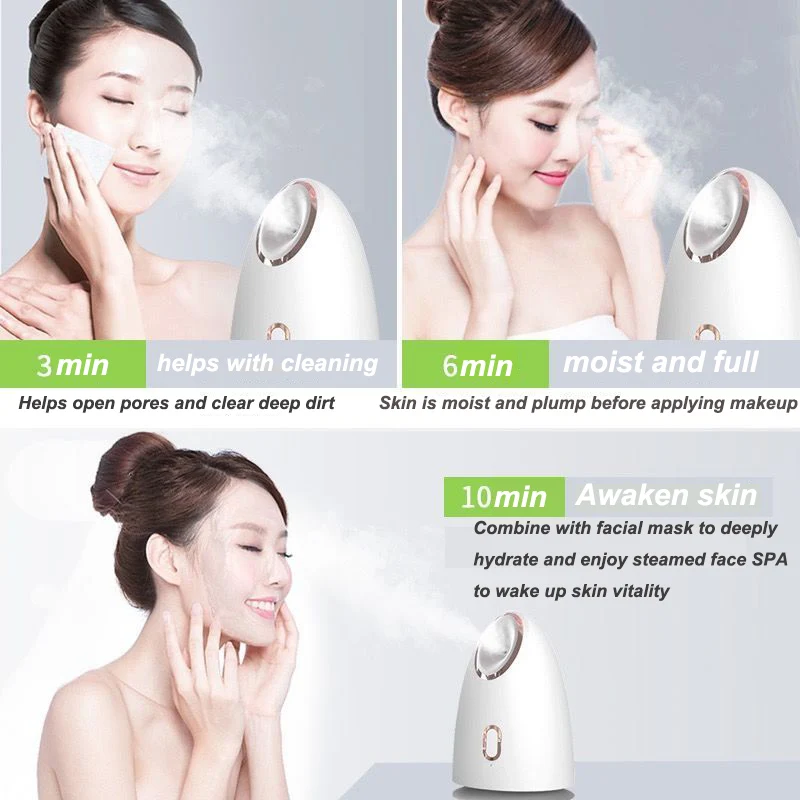 Facial Steamer Household Moisturizing Facial Clean Pores Detoxification Hot Spray Facial SPA Small Portable Beauty Instrument
Facial Steamer Household Moisturizing Facial Clean Pores Detoxification Hot Spray Facial SPA Small Portable Beauty Instrument