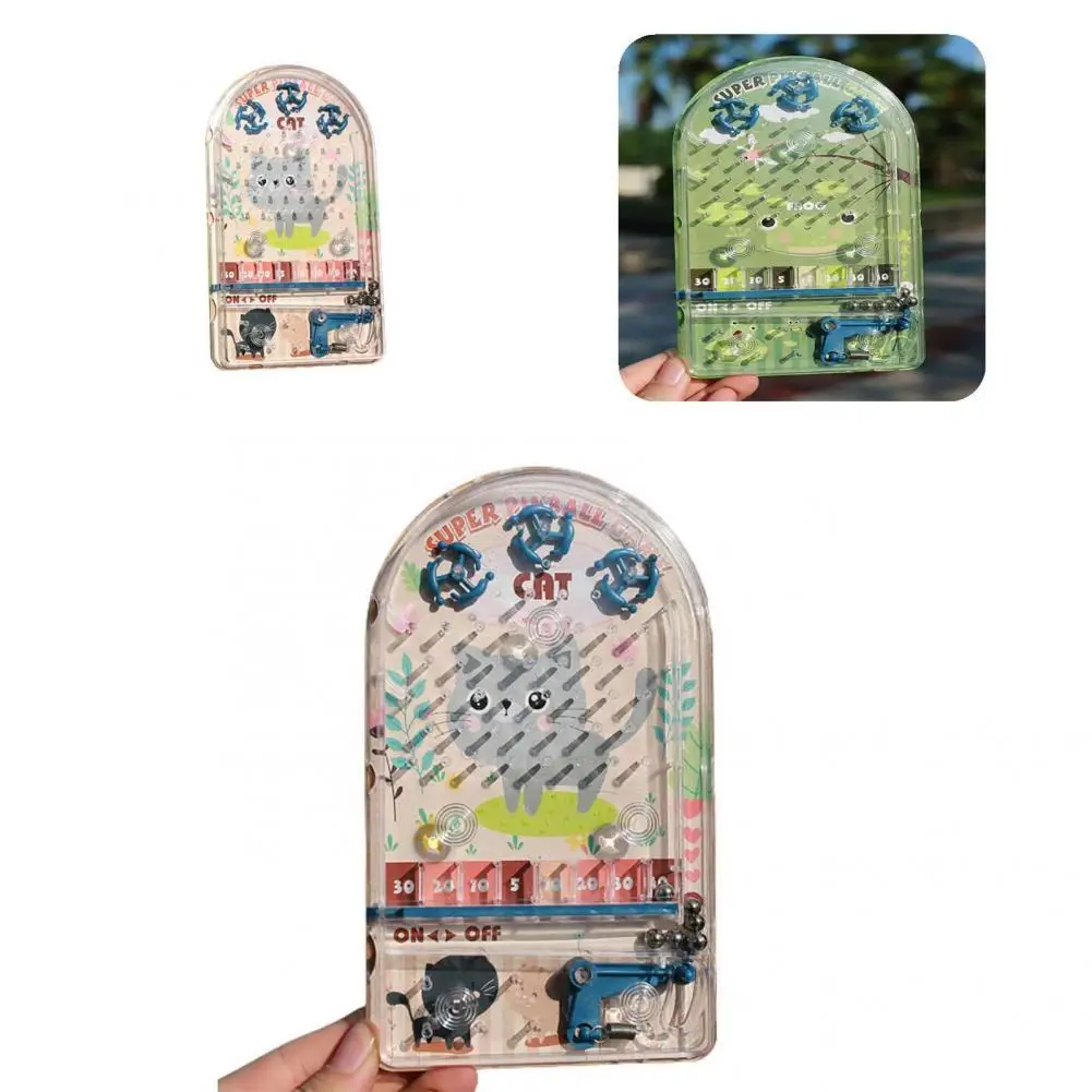 Wide Application Mini Pinball Game Portable perfect Gifts High Quality Adorable Animal Frogs Pattern Mini Pinball Game
Wide Application Mini Pinball Game Portable perfect Gifts High Quality Adorable Animal Frogs Pattern Mini Pinball Game