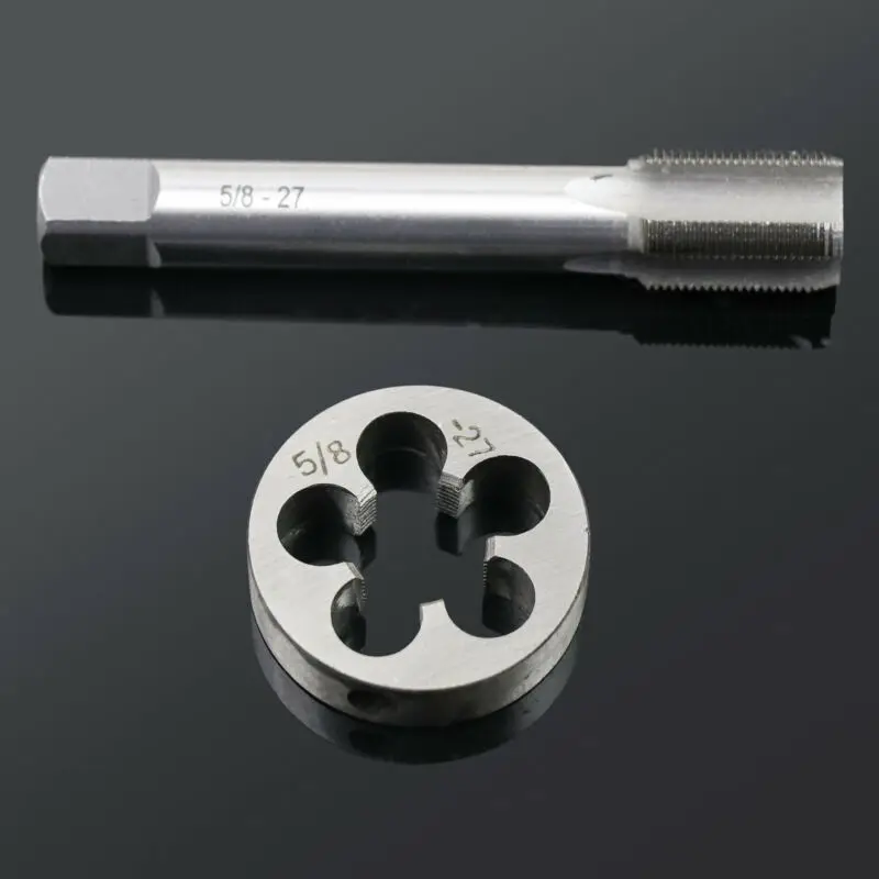 5/8\"-27 HSS Right Hand Thread Tap And Die Set Carbide Metalworking Tool Accessories Thread Tools
5/8\"-27 HSS Right Hand Thread Tap And Die Set Carbide Metalworking Tool Accessories Thread Tools