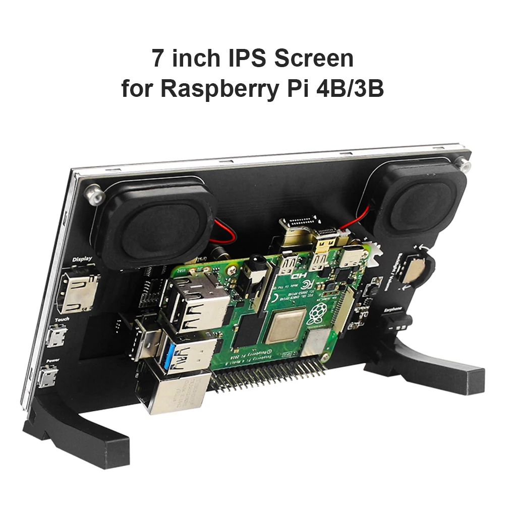 7 дюймов IPS сенсорный Экран модуль комплект 1024x600, совместимому с HDMI Дисплей монитор доска для Raspberry Pi 4B/3B Замена
7 дюймов IPS сенсорный Экран модуль комплект 1024x600, совместимому с HDMI Дисплей монитор доска для Raspberry Pi 4B/3B Замена