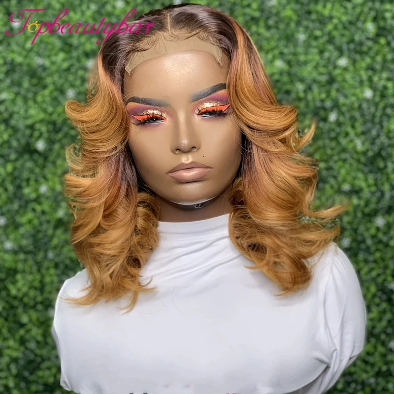 Ombre Color Bob Lace Front Human Hair Wigs Blond Ombre Short Bob Wavy Brazilian Remy Hair Lace Frontal Wigs 180% Preplucked
Ombre Color Bob Lace Front Human Hair Wigs Blond Ombre Short Bob Wavy Brazilian Remy Hair Lace Frontal Wigs 180% Preplucked