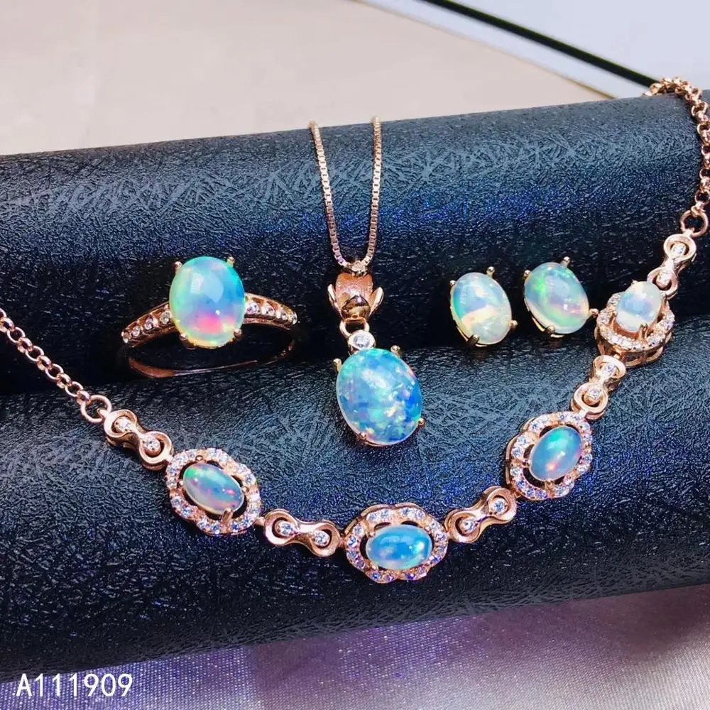 KJJEAXCMY boutique jewelry 925 sterling silver inlaid Natural Opal Necklace Ring Earring Bracelet Suit Support detection
KJJEAXCMY boutique jewelry 925 sterling silver inlaid Natural Opal Necklace Ring Earring Bracelet Suit Support detection