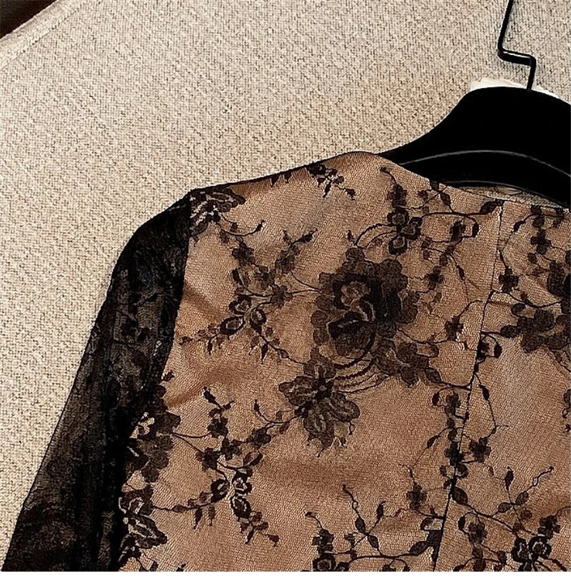 HIGH QUALITY Newest 2021 Summer Fashion Women's Long Sleeve Hollow Out Lace Tops
HIGH QUALITY Newest 2021 Summer Fashion Women's Long Sleeve Hollow Out Lace Tops