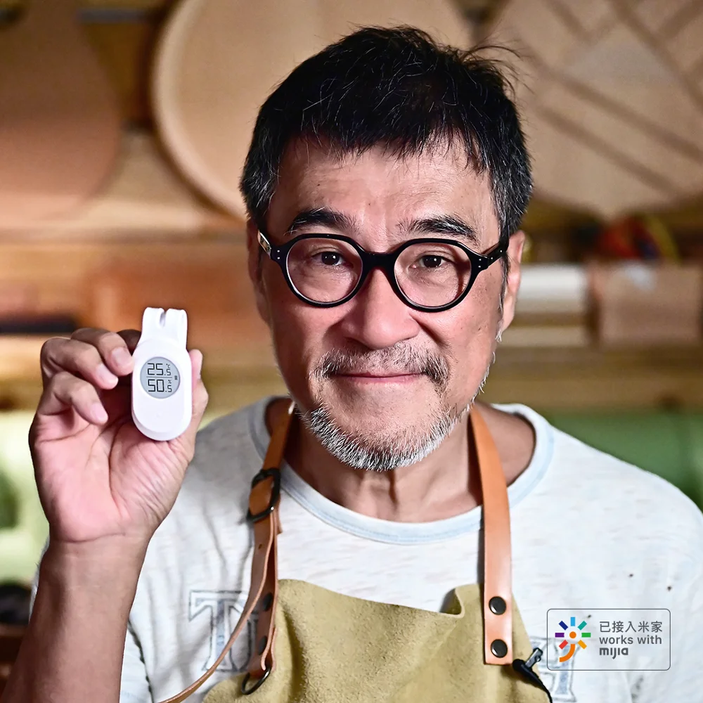 Умный термометр Qingping Cleargrass LEE Bluetooth ЖК-дисплей цифровой работает с приложением Mijia