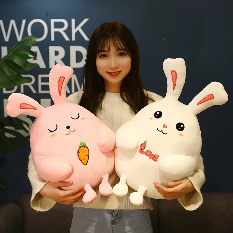 1pc 30/40/50cm Lovely Round Rabbit Plush Toys Kawaii Dolls Stuffed Soft Pillow for Children Baby Christmas Birthday Gifts
1pc 30/40/50cm Lovely Round Rabbit Plush Toys Kawaii Dolls Stuffed Soft Pillow for Children Baby Christmas Birthday Gifts