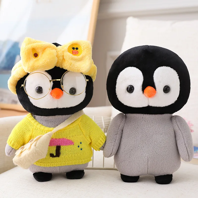 30cm Cute Cartoon Penguin Plush Toys Stuffed Lovely Animals Dress Up Penguin Doll Soft Baby Pillow for Kids Girls Birthday Gift
30cm Cute Cartoon Penguin Plush Toys Stuffed Lovely Animals Dress Up Penguin Doll Soft Baby Pillow for Kids Girls Birthday Gift