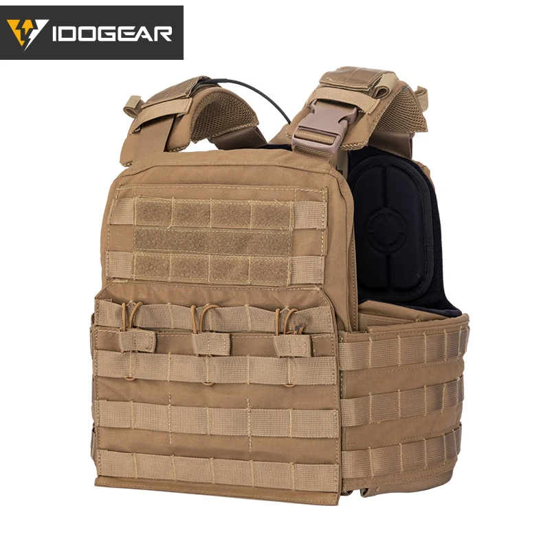 IDOGEAR облегченная модульная система переноски тарелок тактический жилет КПК