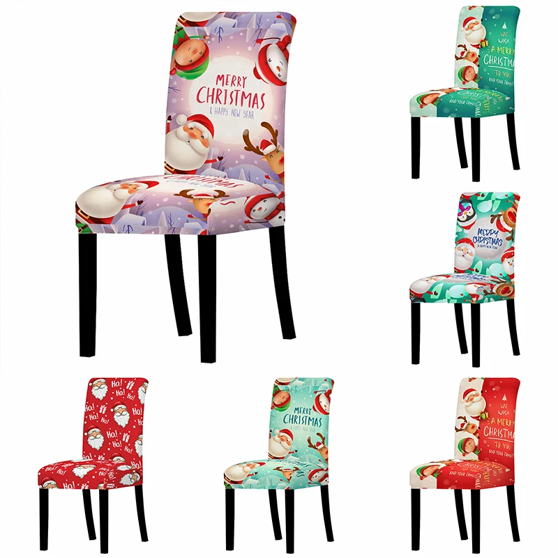 Santa Claus Stretch Chair Cover Elastic Anti-dirty Silpcover Removable Chair Protector Seat Cover for Dining Room
Santa Claus Stretch Chair Cover Elastic Anti-dirty Silpcover Removable Chair Protector Seat Cover for Dining Room