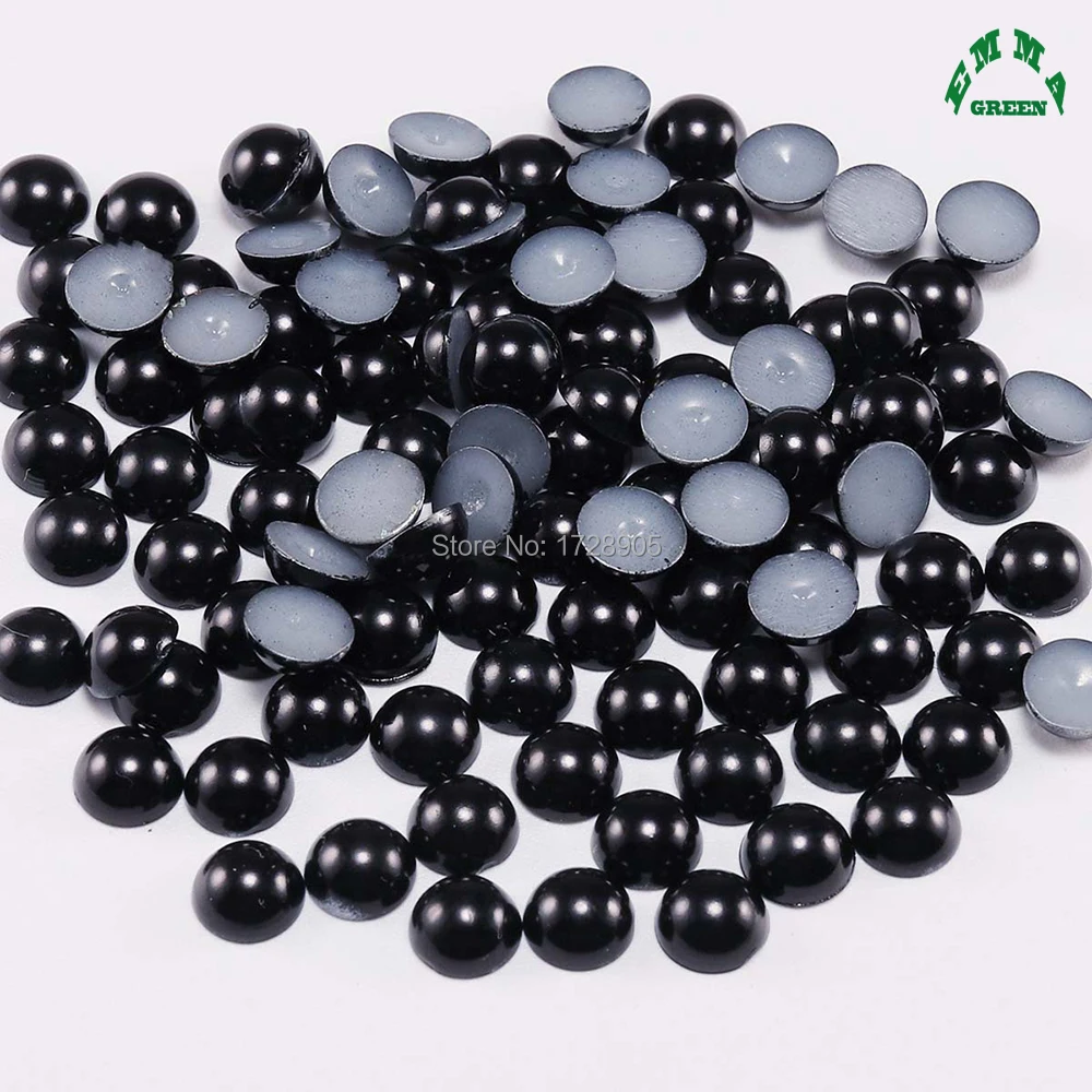 Nail art Pearls black 2mm to 14mm Half Round Pearl Beads Craft Cabochon Scrapbook Decoration Flatback Nail Art Garment Beads DIY
Nail art Pearls black 2mm to 14mm Half Round Pearl Beads Craft Cabochon Scrapbook Decoration Flatback Nail Art Garment Beads DIY