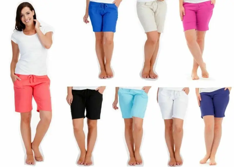 Ladies Beach Shorts Women Summer Solid Color Casual High Waisted Cotton Casual Combat Pants
Ladies Beach Shorts Women Summer Solid Color Casual High Waisted Cotton Casual Combat Pants