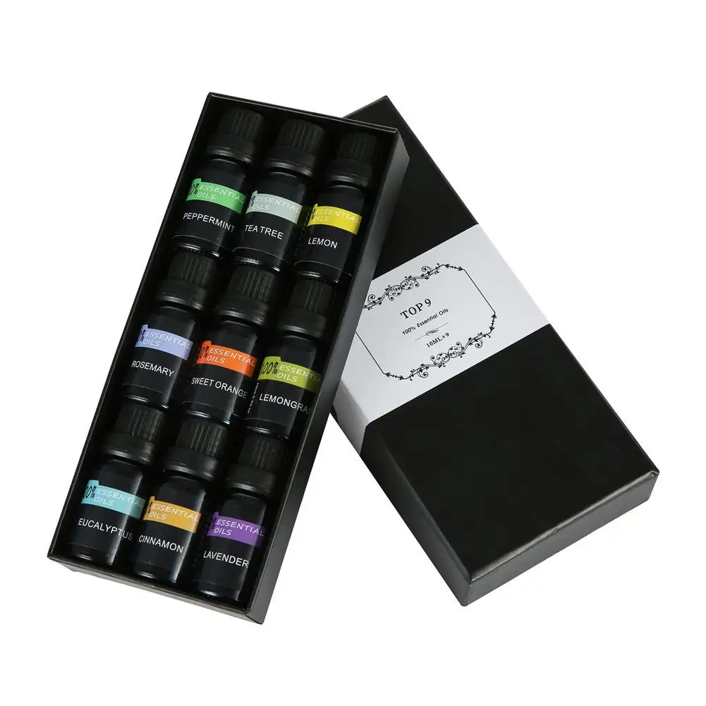 9Pcs/Set Pure Natural Aromatherapy Essential Oils Kit 10ml Humidifier Water-Soluble Fragrance Oil Fresh Air Essential Oil Set
9Pcs/Set Pure Natural Aromatherapy Essential Oils Kit 10ml Humidifier Water-Soluble Fragrance Oil Fresh Air Essential Oil Set