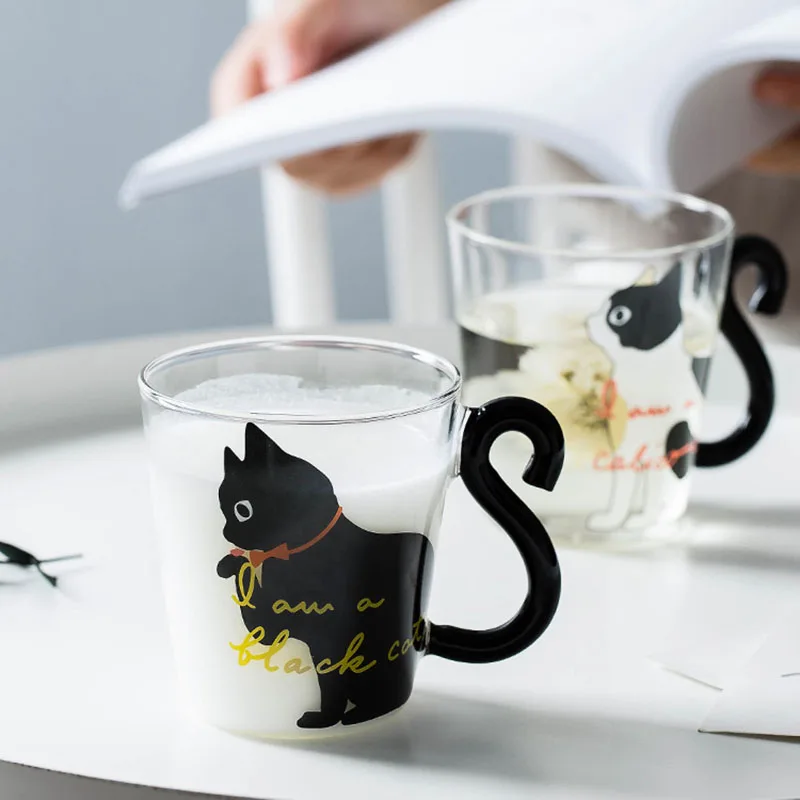 Black And White Cat Cup Nordic Breakfast Cups Cats Claw Milk Cup Glass Mug Glass Cup Mugs Coffee Cups Кружка Термокружка
Black And White Cat Cup Nordic Breakfast Cups Cats Claw Milk Cup Glass Mug Glass Cup Mugs Coffee Cups Кружка Термокружка