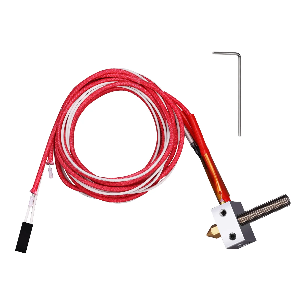 UEETEK Assembled Extruder Part Hot End for 3D Printer 1.75mm Filament Direct Feed 12V Extruder 0.4mm Nozzle
UEETEK Assembled Extruder Part Hot End for 3D Printer 1.75mm Filament Direct Feed 12V Extruder 0.4mm Nozzle