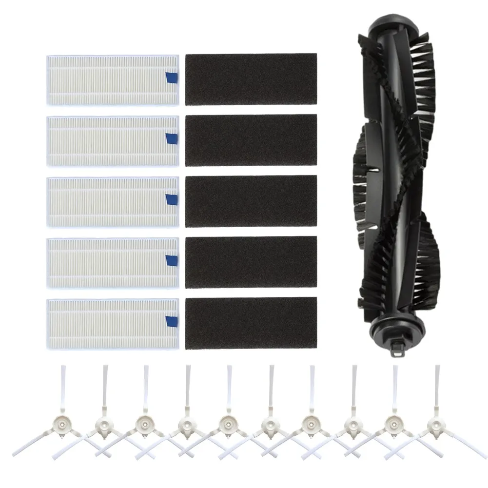 Side Brush+Filter With Sponge Kit For 360 S6 Vacuum Cleaner Kit For Rowenta EXPLORER Series 20 Robot Vacuum Cleaner Spare Parts
Side Brush+Filter With Sponge Kit For 360 S6 Vacuum Cleaner Kit For Rowenta EXPLORER Series 20 Robot Vacuum Cleaner Spare Parts