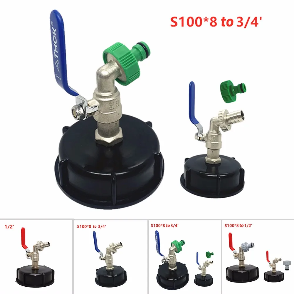 IBC Adapter With 1/2 \\\"tap For IBC Rainwater Tank And Canister 100 Mm Coarse Thread For Safety Valve Fine Flow High Quality
IBC Adapter With 1/2 \\\"tap For IBC Rainwater Tank And Canister 100 Mm Coarse Thread For Safety Valve Fine Flow High Quality