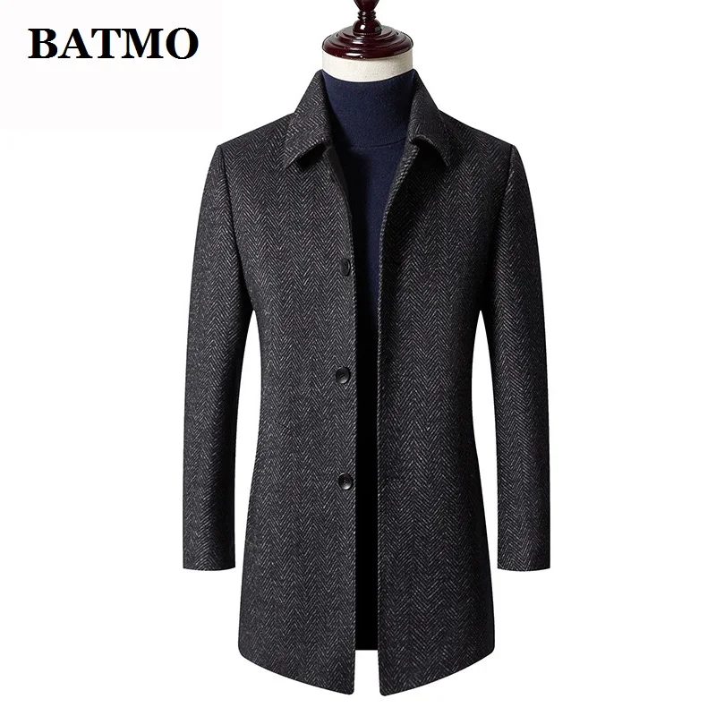 BATMO 2020 new arrival autumn&winter wool trench coat men,men's wool coat,plus-size M-XXXL WKY-2192 
BATMO 2020 new arrival autumn&winter wool trench coat men,men's wool coat,plus-size M-XXXL WKY-2192