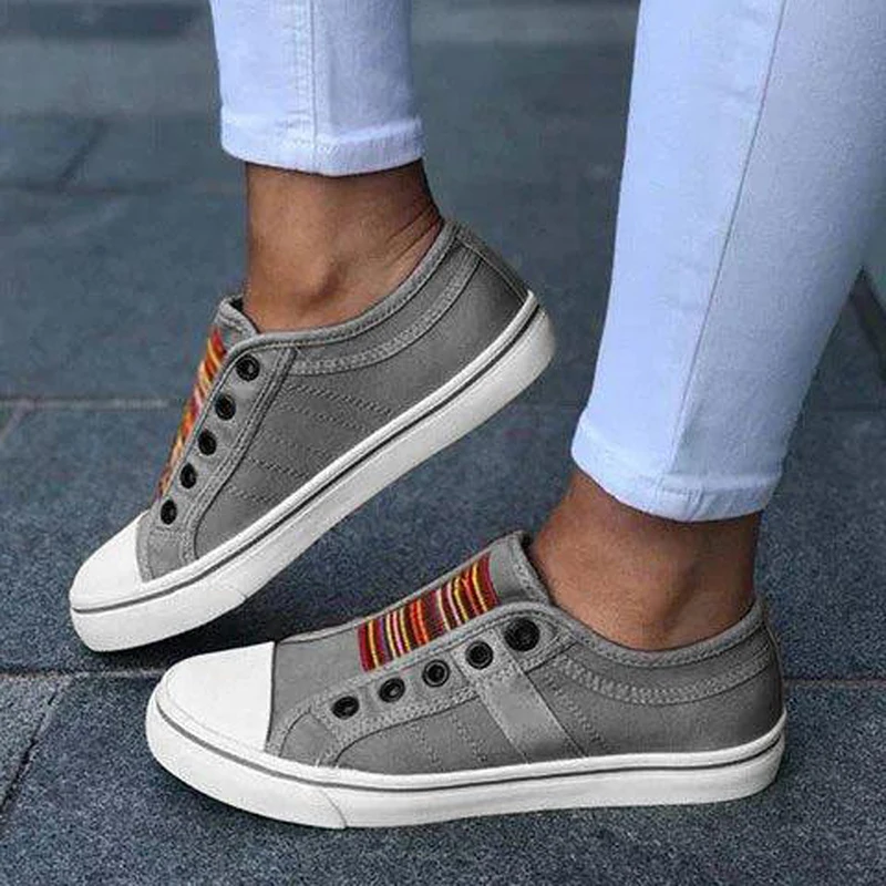 Women Slip on Sneakers Shallow Loafers Vulcanized Flats Shoes Breathable Canvas Female Casual Shoes Ladies Flats Feamle Footwear
Women Slip on Sneakers Shallow Loafers Vulcanized Flats Shoes Breathable Canvas Female Casual Shoes Ladies Flats Feamle Footwear