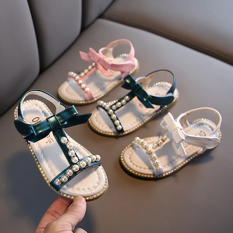 Size 21-30 Summer Pearl Sandals Baby Girl Sandals 2021 New Fashion Children Shoes Kids Princess Beach Sandals for Girls
Size 21-30 Summer Pearl Sandals Baby Girl Sandals 2021 New Fashion Children Shoes Kids Princess Beach Sandals for Girls