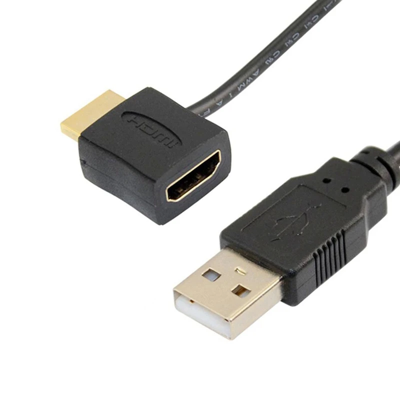 Компьютерный кабель 1080P USB 2 0 HDMI адаптер Папа-мама удлинитель питания