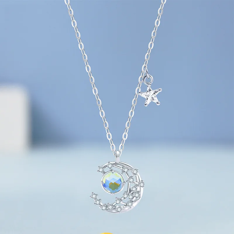 2021 Crescent Stone Moon Necklace Girl Student Design Feeling INS Cold Wind Clavicle Simple Pendant Couple Gift
2021 Crescent Stone Moon Necklace Girl Student Design Feeling INS Cold Wind Clavicle Simple Pendant Couple Gift