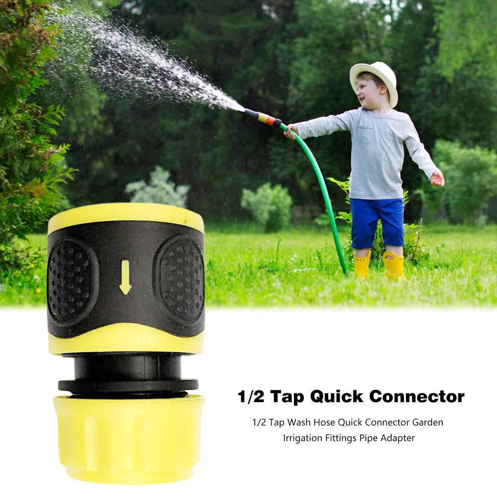 1/2 Tap Quick Connector Pipe Adapter Nozzle Supplies Garden Irrigation Fittings for Household Garden Accessories
1/2 Tap Quick Connector Pipe Adapter Nozzle Supplies Garden Irrigation Fittings for Household Garden Accessories