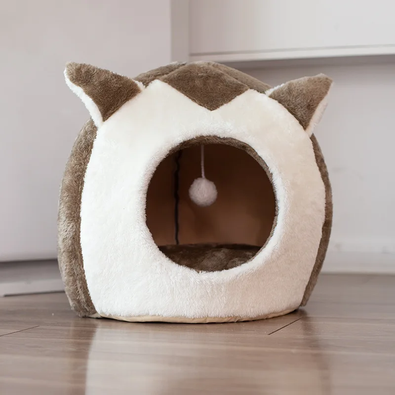 Foldable and Removable Cat Bed Self Warming for Indoor Cat Dog House with Mattress Puppy Cage Winter Warm Cozy House Cave
Foldable and Removable Cat Bed Self Warming for Indoor Cat Dog House with Mattress Puppy Cage Winter Warm Cozy House Cave