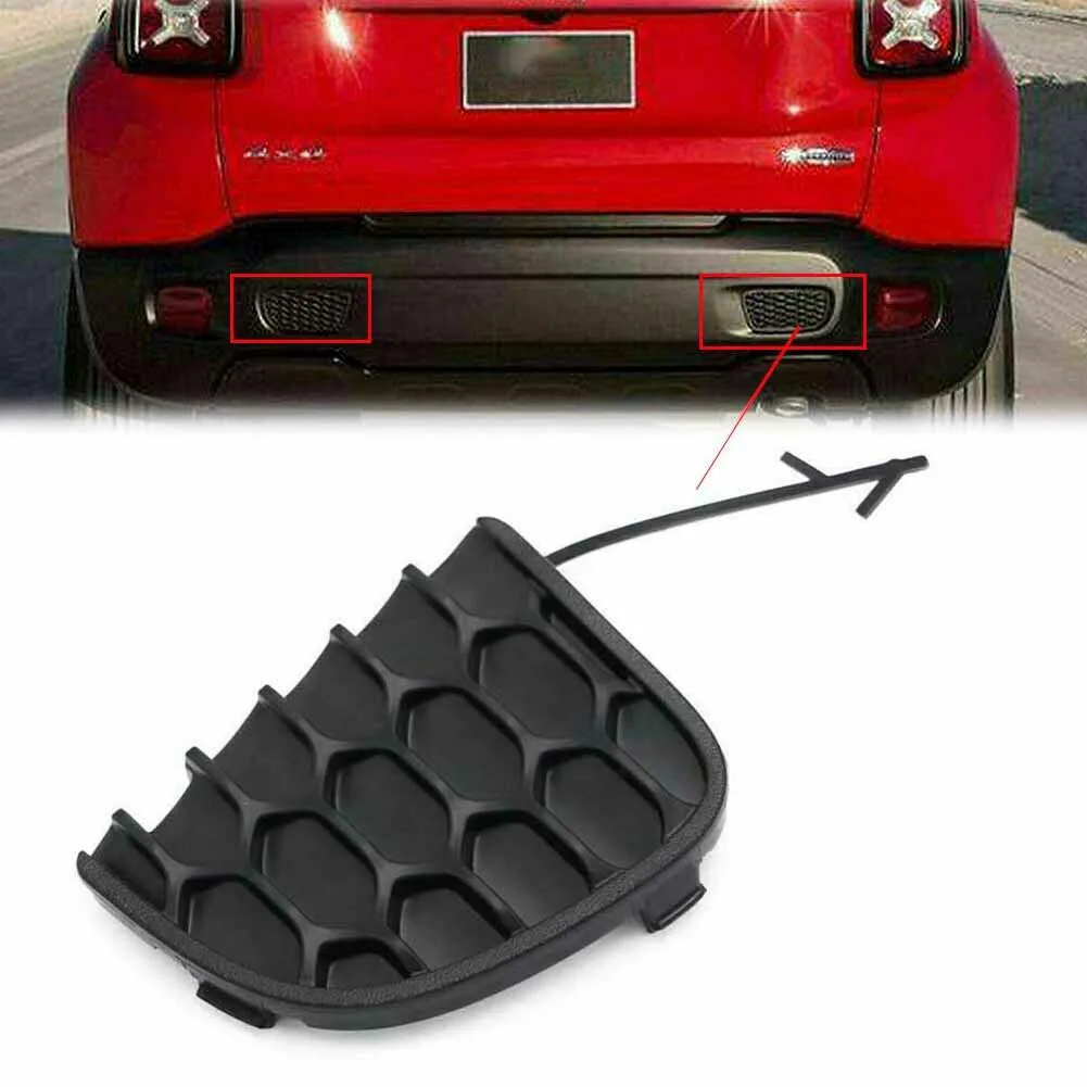 Car Rear Bumper Trailer Hook Cover Rear Bumper Cover For Jeep Renegade 2015-2019 5VW91LXHAA Bumper Towing Hook Covers
Car Rear Bumper Trailer Hook Cover Rear Bumper Cover For Jeep Renegade 2015-2019 5VW91LXHAA Bumper Towing Hook Covers