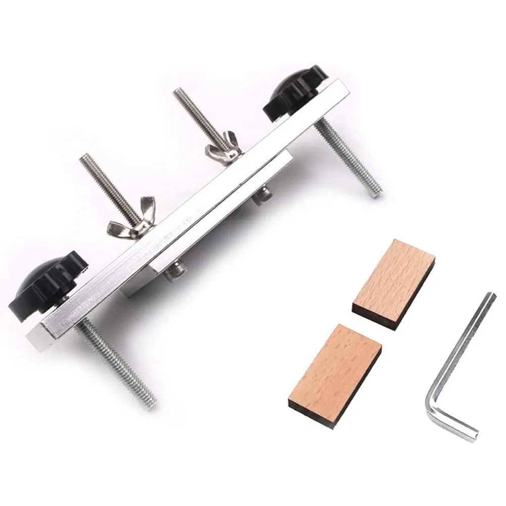 Stainless Steel Guitar Bridge Clamp Luthier Tool With L Wrench Repair Tool For Luthiers With Wooden Block Guitar Parts Accessory
Stainless Steel Guitar Bridge Clamp Luthier Tool With L Wrench Repair Tool For Luthiers With Wooden Block Guitar Parts Accessory
