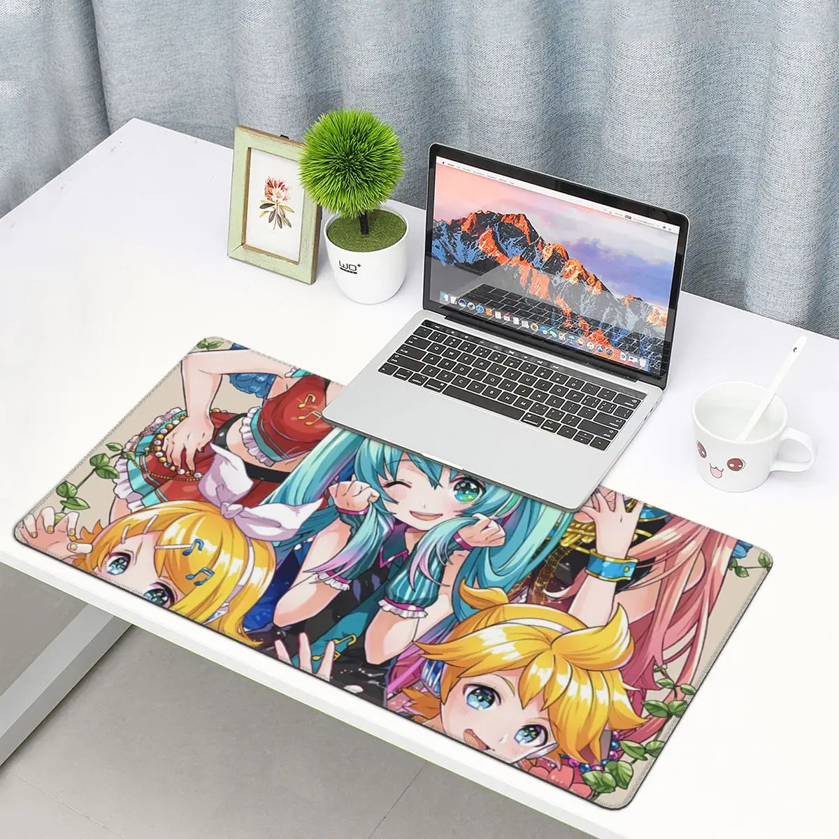 Vocaloid Poster Anime Gaming Mouse Pad PC Desk Mat Miku Japan Manga Big Non-Slip Rubber Mousepad for Computer
Vocaloid Poster Anime Gaming Mouse Pad PC Desk Mat Miku Japan Manga Big Non-Slip Rubber Mousepad for Computer