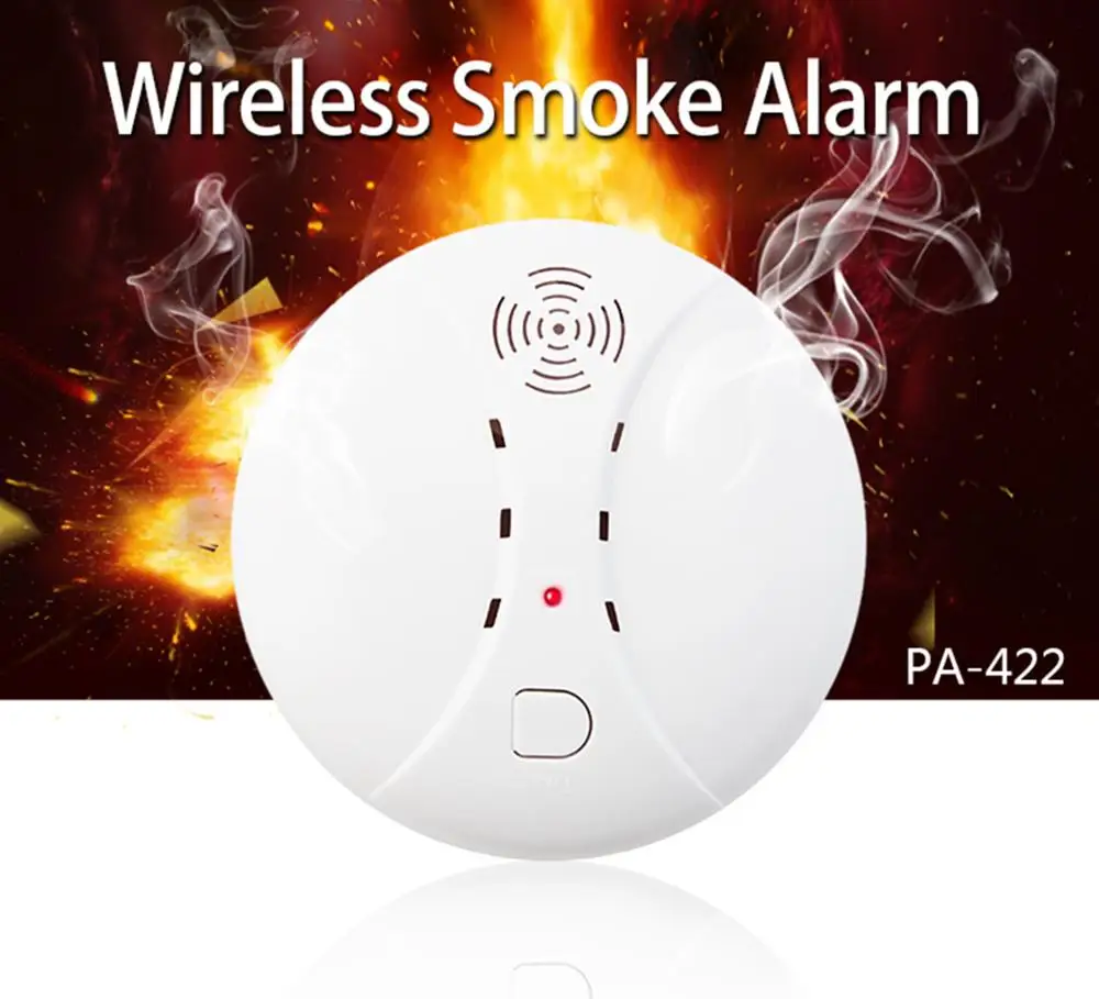 New 433mhz Fire Alarm Wireless Smoke Detector App Control Gas Smokehouse Smart Home Security Fire Alarm System High Sensitivity
New 433mhz Fire Alarm Wireless Smoke Detector App Control Gas Smokehouse Smart Home Security Fire Alarm System High Sensitivity
