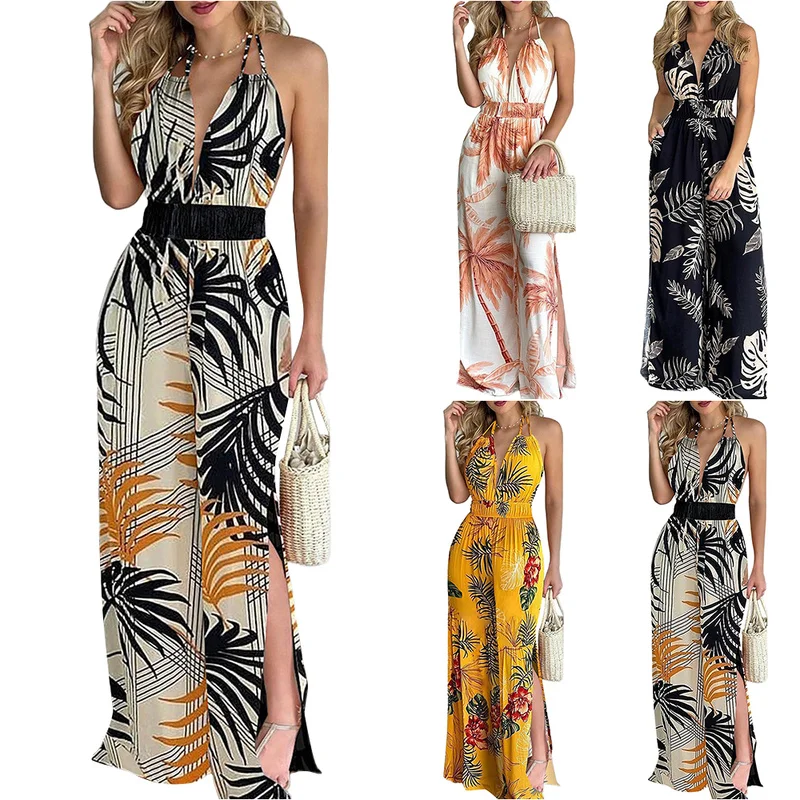 Women Summer One Piece Jumpsuit Ladies Holiday Beach Halter Playsuits Romper UK jumpsuit women elegance
Women Summer One Piece Jumpsuit Ladies Holiday Beach Halter Playsuits Romper UK jumpsuit women elegance