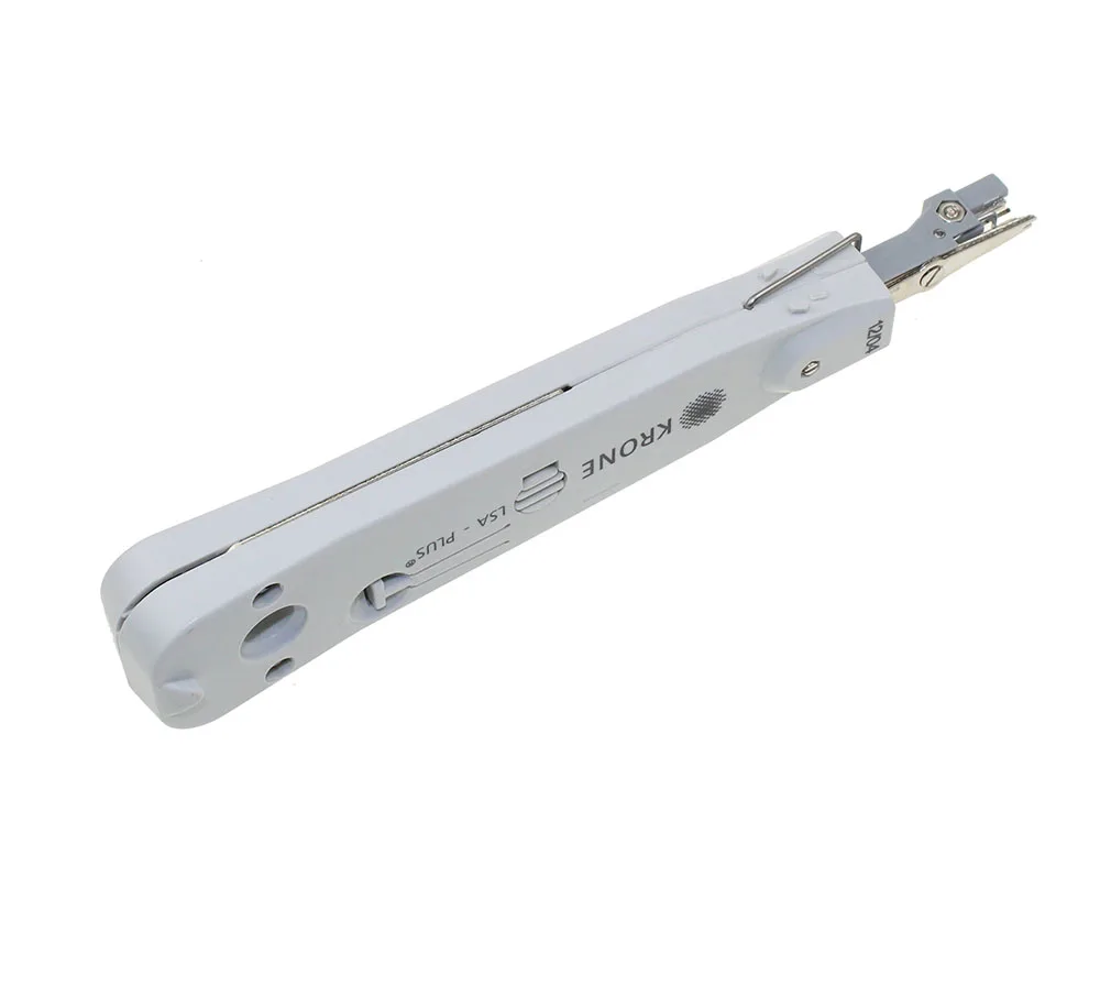 Brand New Adjustable Silver KRONE LSA-Plus Punch Down Tool With Sensor For Telecom Phone RJ11 LAN Network Cat5 RJ45 Patch Panel
Brand New Adjustable Silver KRONE LSA-Plus Punch Down Tool With Sensor For Telecom Phone RJ11 LAN Network Cat5 RJ45 Patch Panel
