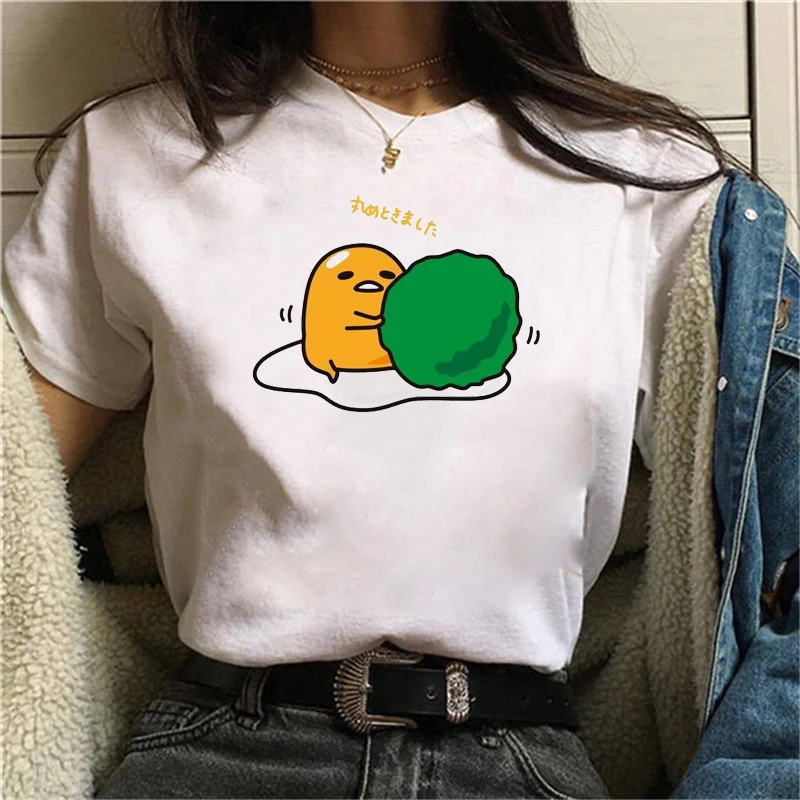 Graphic tees tops Creative cartoon eggs tshirts women funny t shirt white Tops casual short Camisetas Mujer_T-Shirt
Graphic tees tops Creative cartoon eggs tshirts women funny t shirt white Tops casual short Camisetas Mujer_T-Shirt