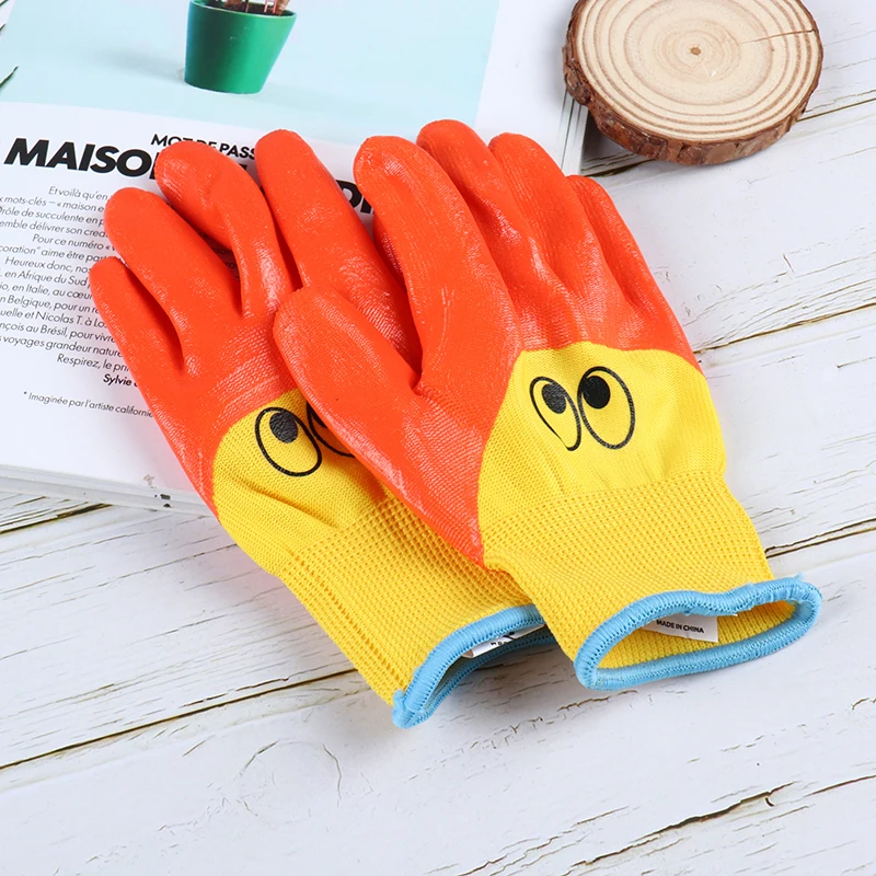 Breathable Children Gardening Gloves Durable Waterproof Toddlers Oil Resistant Non-slip Anti-stab Handwork Protective Gloves
Breathable Children Gardening Gloves Durable Waterproof Toddlers Oil Resistant Non-slip Anti-stab Handwork Protective Gloves