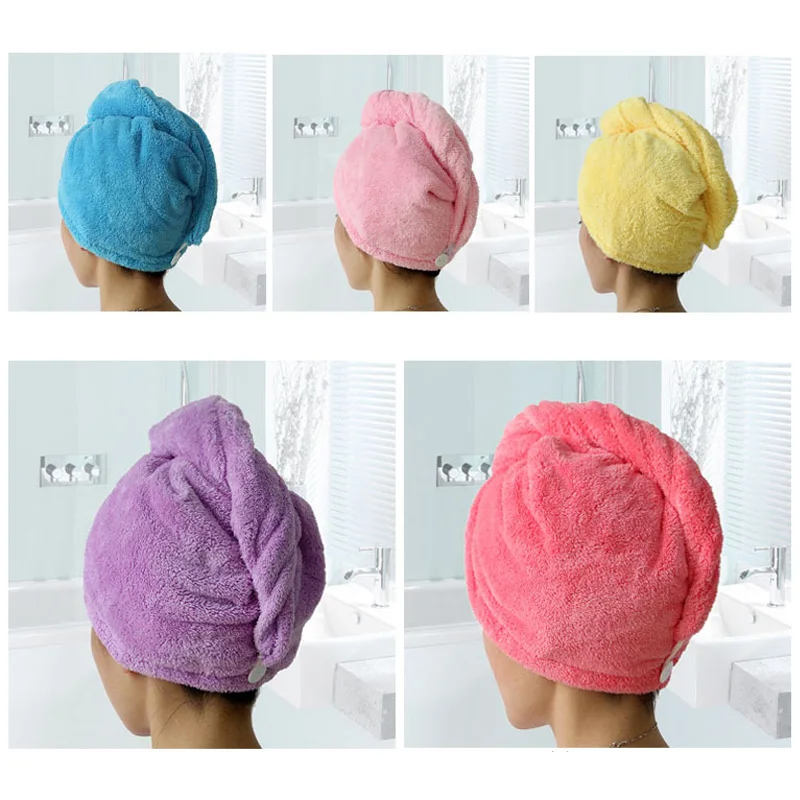 23*60cm 1 Pc Quick Dry Towels Microfiber Fabric Dry Hair Hat Shower Cap Lady Turban Bath Towel Absorbent
23*60cm 1 Pc Quick Dry Towels Microfiber Fabric Dry Hair Hat Shower Cap Lady Turban Bath Towel Absorbent