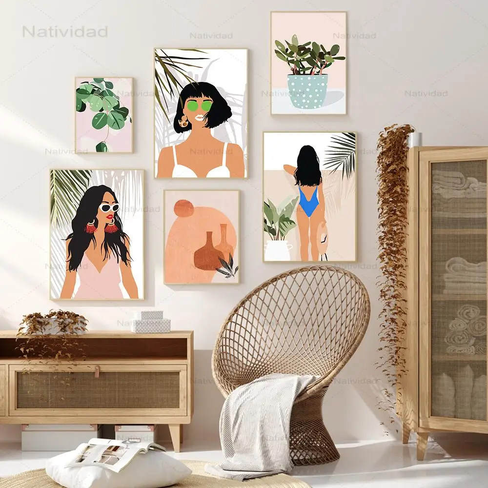 Abstract Woman Print Summertime Theme Posters and Prints Tropical Island Art Terracotta Tones Canvas Paintings Wall Art Pictures
Abstract Woman Print Summertime Theme Posters and Prints Tropical Island Art Terracotta Tones Canvas Paintings Wall Art Pictures