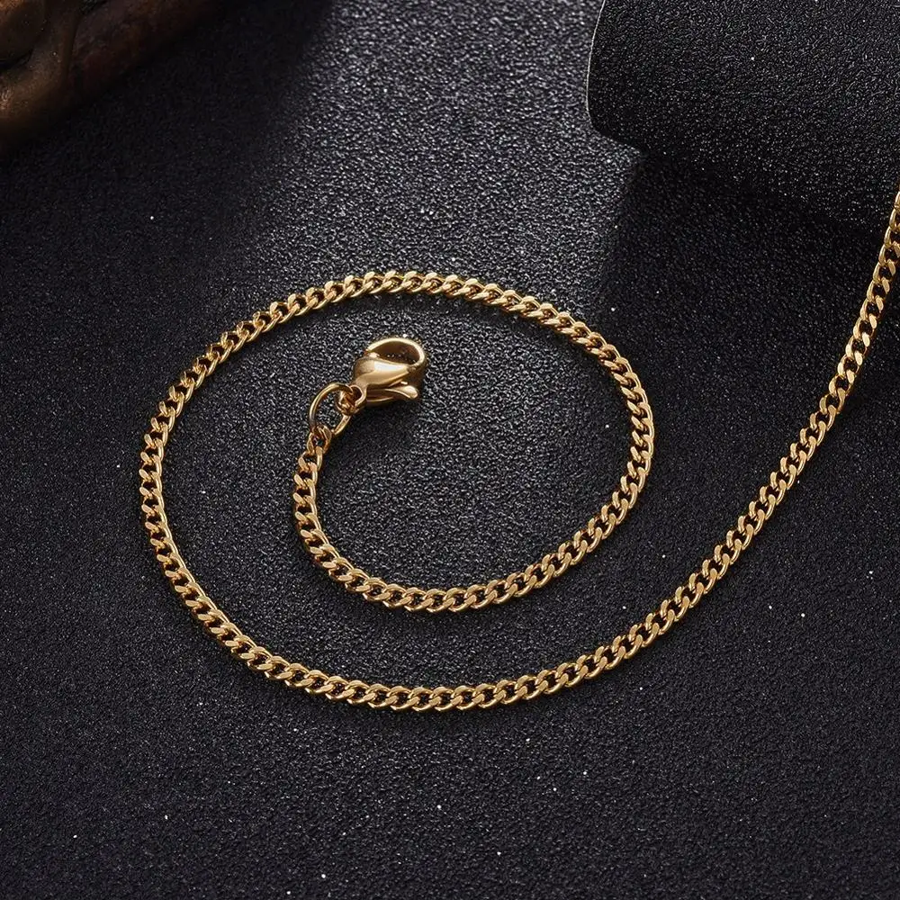 10pcs Unisex Casual Style 304 Stainless Steel Twisted Link Chain Golden Faceted Necklaces with Lobster Claw Clasps 23.6"(60cm)
10pcs Unisex Casual Style 304 Stainless Steel Twisted Link Chain Golden Faceted Necklaces with Lobster Claw Clasps 23.6"(60cm)