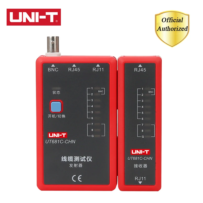 LED тестер для кабелей ремонта телефонов и локальных сетей UT681L/UT681C/UT681HDMI|Искатели