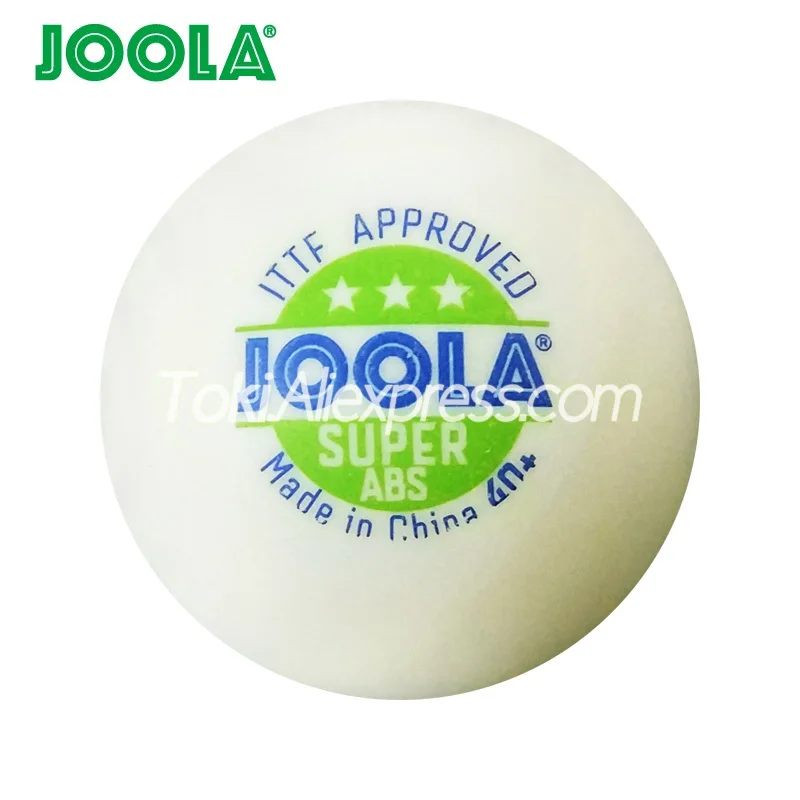 JOOLA SUPER ABS 3-Star Table Tennis Ball ITTF Approved Plastic 40+ JOOLA 3 STAR Ping Pong Balls Wholesales
JOOLA SUPER ABS 3-Star Table Tennis Ball ITTF Approved Plastic 40+ JOOLA 3 STAR Ping Pong Balls Wholesales