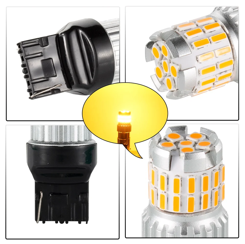 New 2 Pcs Drviaion T20 7443 W21/5W LED Reversing Lamp Canbus Error Free 36SMD Replacement 1200ML Car Accessories Dropshipping
New 2 Pcs Drviaion T20 7443 W21/5W LED Reversing Lamp Canbus Error Free 36SMD Replacement 1200ML Car Accessories Dropshipping