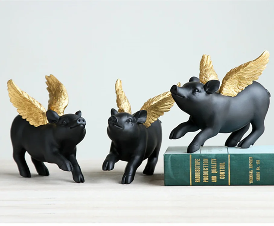 WALL FLYING PIG DECORATIONS INDOOR CREATIVE ROOM WALL DECORATION RESIN PENDANTS FAIRY GARDEN HOME DECORATION ACCESSORIES MODERN
WALL FLYING PIG DECORATIONS INDOOR CREATIVE ROOM WALL DECORATION RESIN PENDANTS FAIRY GARDEN HOME DECORATION ACCESSORIES MODERN