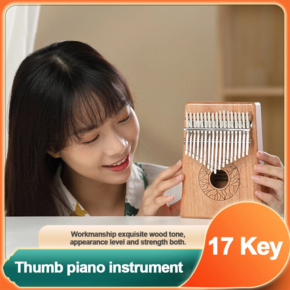 Christmas Gift 17 Key Kalimba Portable Thumb Piano Keyboard Instrument Mahogany Wooden African Kalimba Finger Piano Light
Christmas Gift 17 Key Kalimba Portable Thumb Piano Keyboard Instrument Mahogany Wooden African Kalimba Finger Piano Light