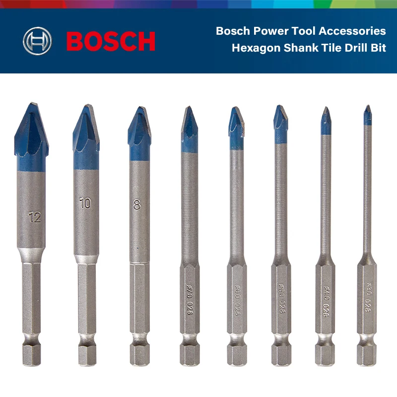 Сверло Bosch для керамической плитки, 3-12 мм, сверло из сверхтвердого сплава для электродрели, шестигранный хвостовик, твердое сверло для керам...
Сверло Bosch для керамической плитки, 3-12 мм, сверло из сверхтвердого сплава для электродрели, шестигранный хвостовик, твердое сверло для керам...